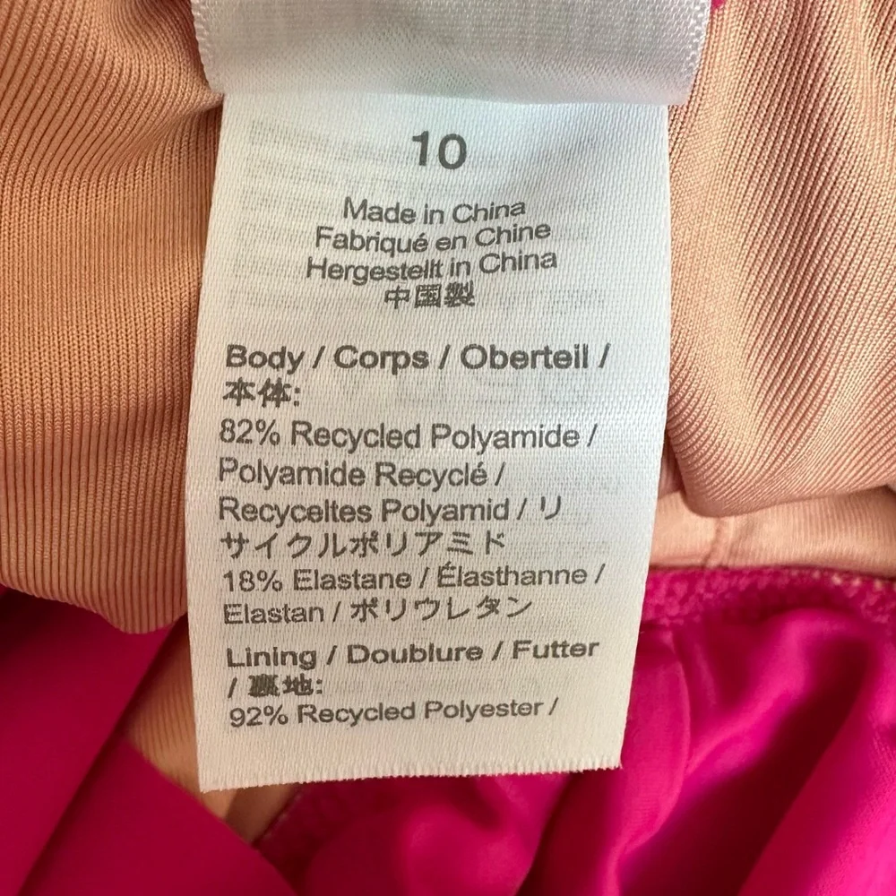 J. Crew Ruffle One-Piece Swimsuit in Fuchsia Pink - Picture 11 of 14